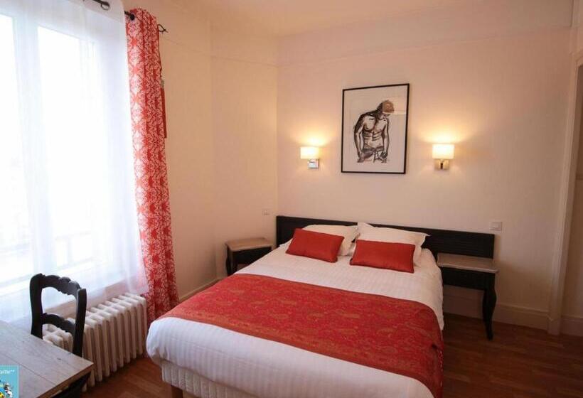 标准间, Logis Hôtel & Restaurant Au Clos Paillé Charme & Caractère