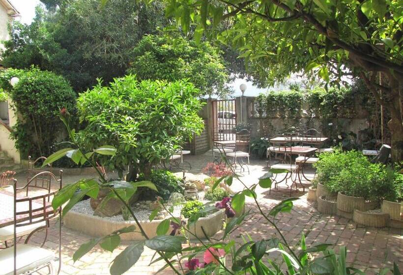 带大床的豪华间, Hôtel Les Orangers