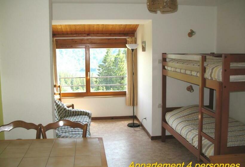 Апартаменты 2 Спальни, Les Terrasses Du Lac Blanc   Studios & Appartements