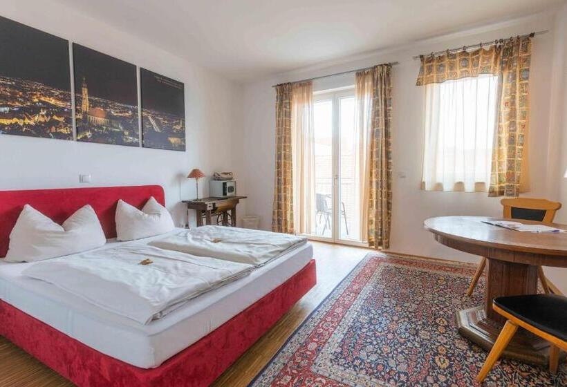 발코니 디럭스 룸, Altstadthotel Marktschlösschen