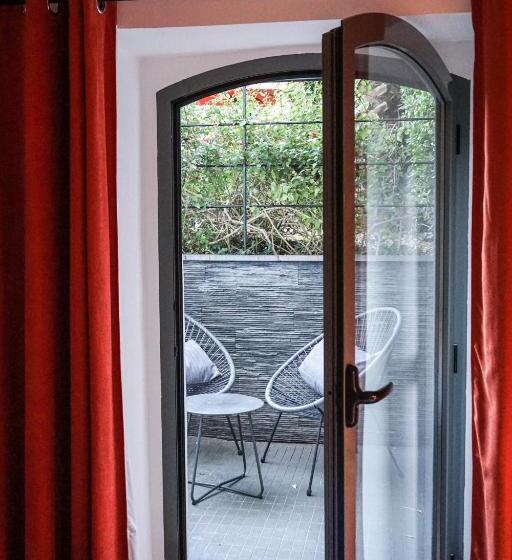 Quarto Deluxe com Terraço, Villa Pruly Hotel Cannes Centre