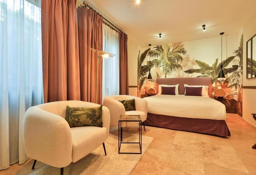 Люкс с Террасой, Villa Pruly Hotel Cannes Centre