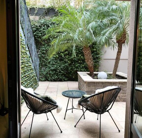 Quarto Deluxe com Terraço, Villa Pruly Hotel Cannes Centre
