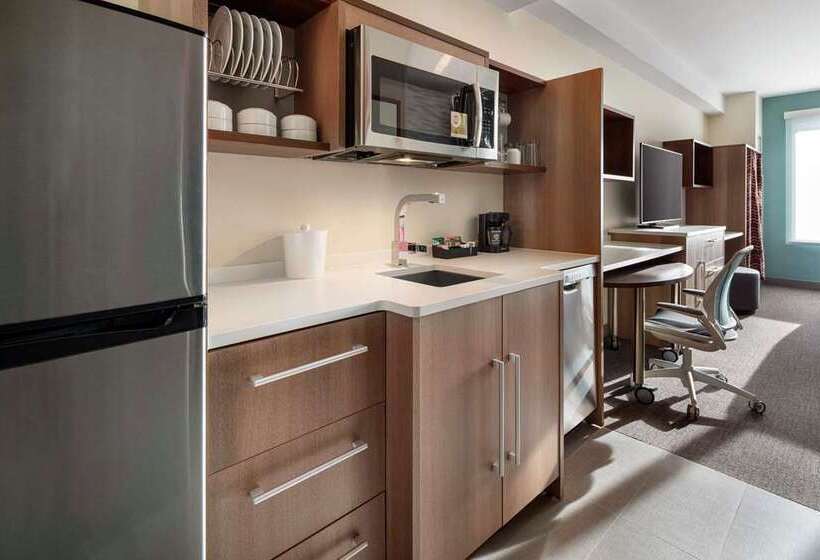스탠다드 룸 킹사이즈 침대, Embassy Suites By Hilton New York Manhattan Times Square