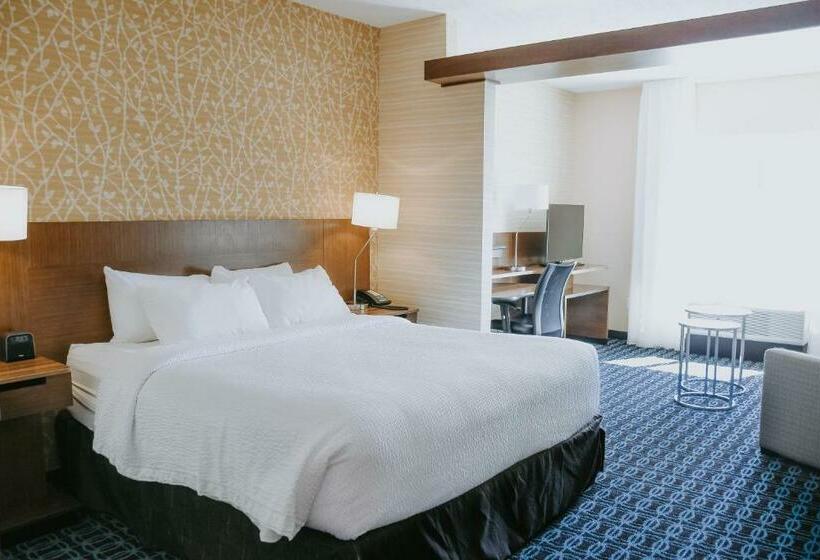 جناح سرير كينج, Fairfield Inn & Suites By Marriott Lincoln Airport