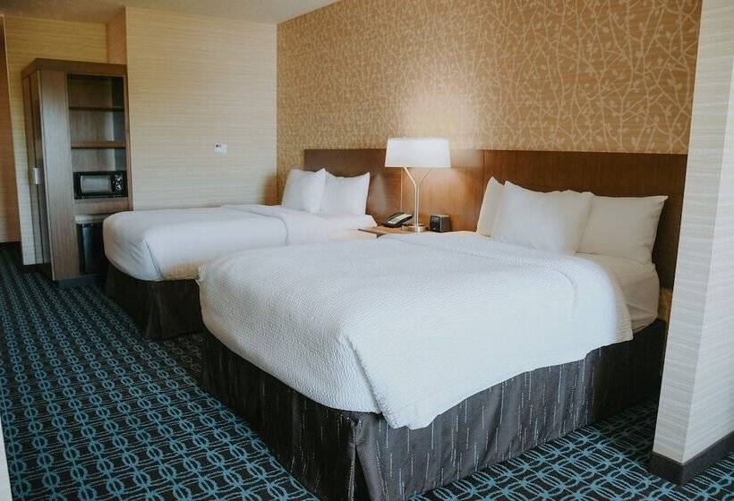 Люкс, Fairfield Inn & Suites By Marriott Lincoln Airport