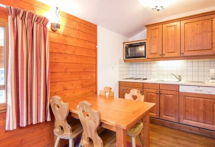 آپارتمان 1 خوابه, Vacancéole   Résidence Les Chalets De La Ramoure