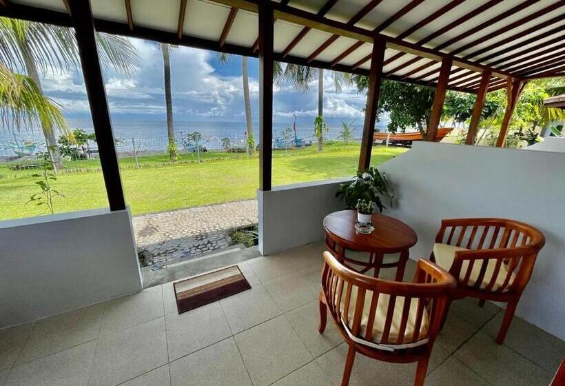 اتاق استاندارد با بالکن و چشمانداز دریا, Tejakula Sunset Boutique Resort