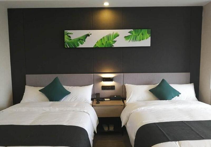 Номер Стандартный с Видом, Thank Inn Chain Hotel Yongzhou Dao County Binhe Road