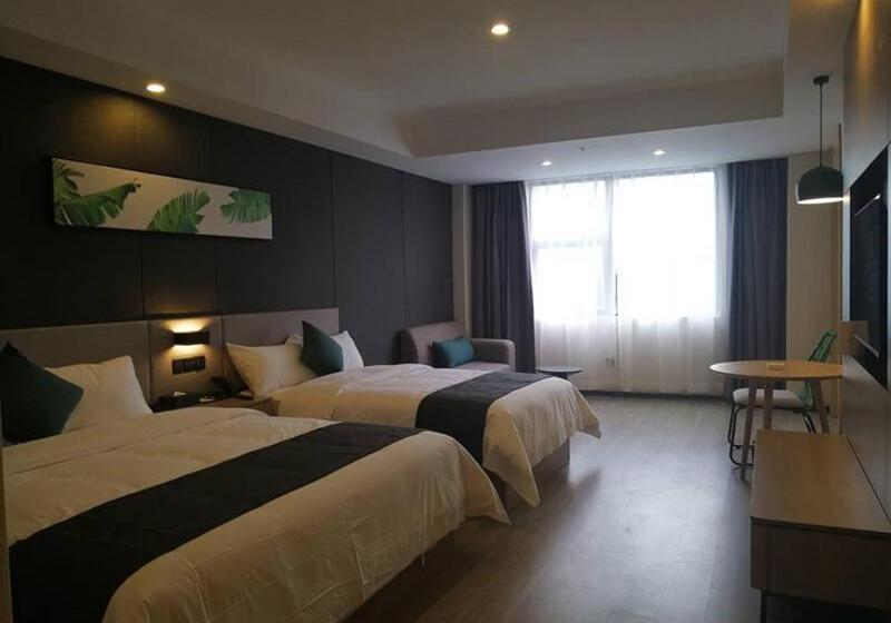 Люкс Superior, Thank Inn Chain Hotel Yongzhou Dao County Binhe Road