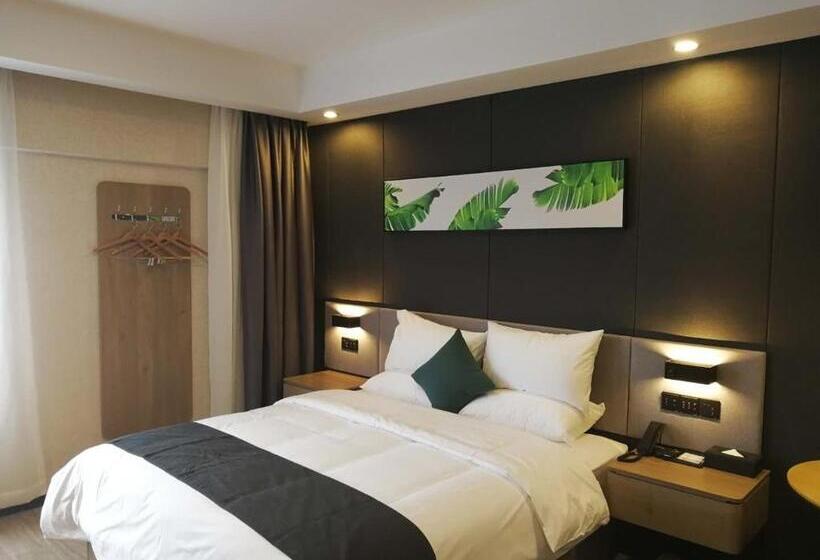 Номер Superior, Thank Inn Chain Hotel Yongzhou Dao County Binhe Road