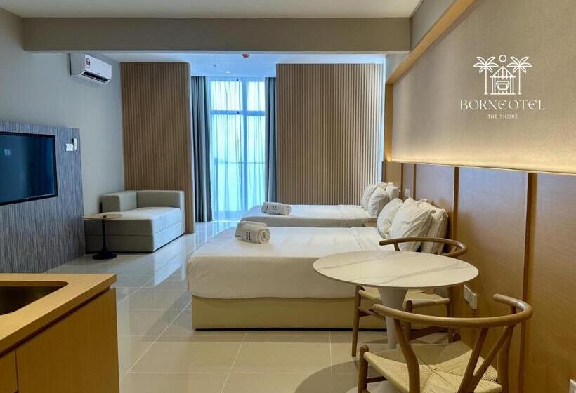 Семейный Номер Вид на Море, Borneotel The Shore Kk By Chg