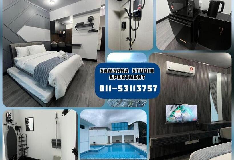 Студия Стандарт, Samsara Studio Apartment With Pool