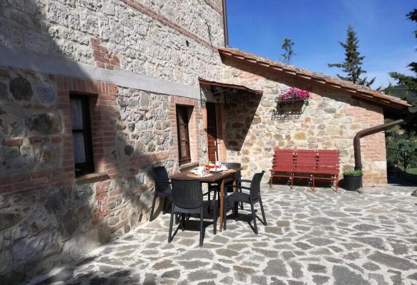 带1个卧室带泳池的公寓, Agriturismo La Provenca