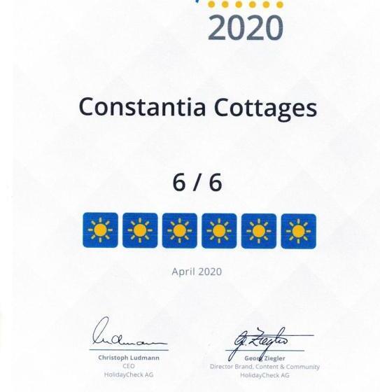 آپارتمان 1 خوابه با تراس, Constantia Cottages