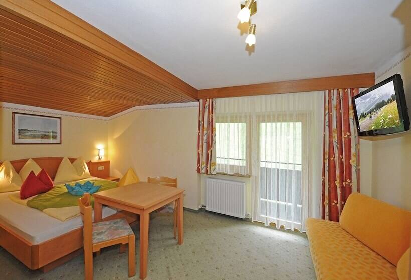 舒适型单人间, Ski In Ski Out Hotel Unterellmau
