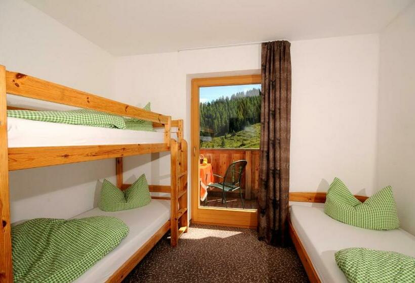 غرفة عائلية مطلّة علي الجبل, Berghotel Gerlosstein