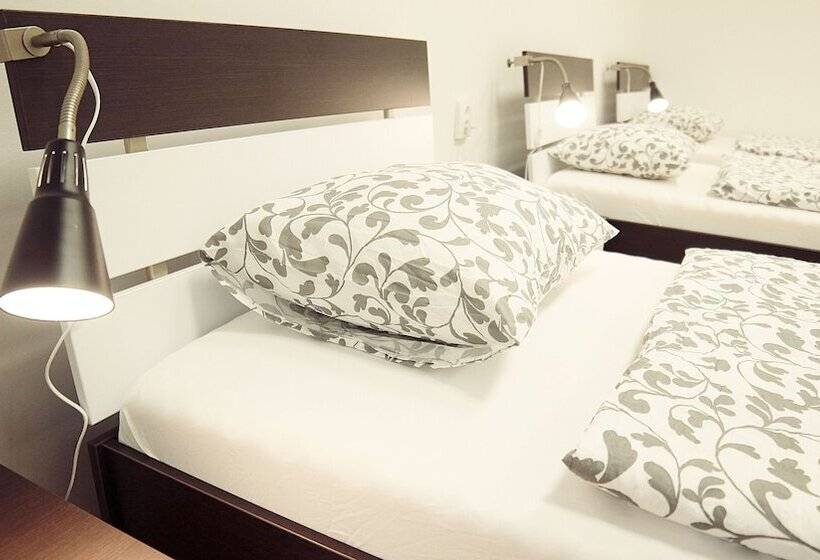 اتاق استاندارد با سرویس بهداشتی مشترک, Hostel Folks