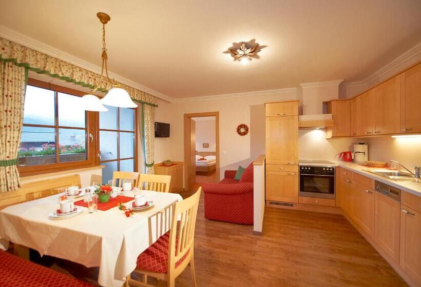 Апартаменты 1 Спальня с Террасой, Garni Ransburgerhof