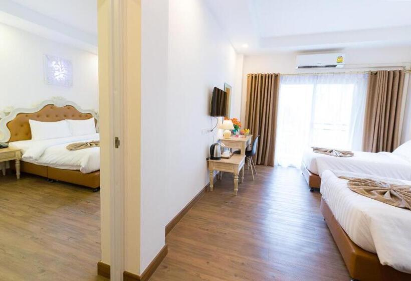 Люкс 2 Спальни, Hi Chiangrai Hotel Sha Extra Plus