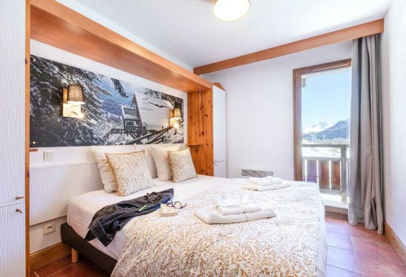آپارتمان خانوادگی 2 خوابه, Residence Club Mmv Le Hameau Des Airelles
