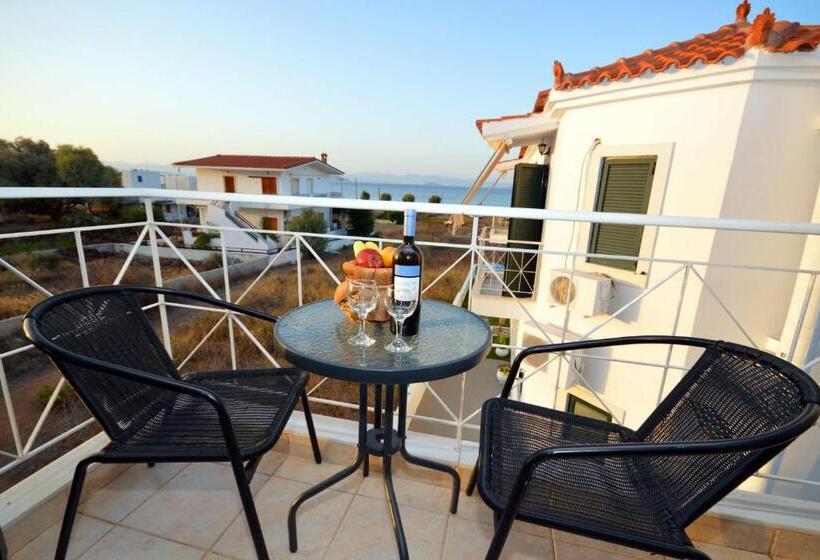 Апартаменты 1 Спальня Вид на Море, Koukounari Apartments