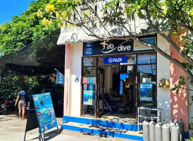 Кровать в Общей Комнате, Bali Fab Dive Center