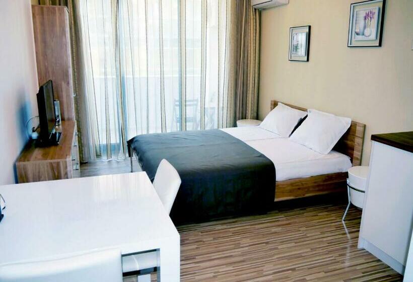 디럭스 룸 측면 바다 전망, Apart Hotel Stamopolu Lux с изглед към морето