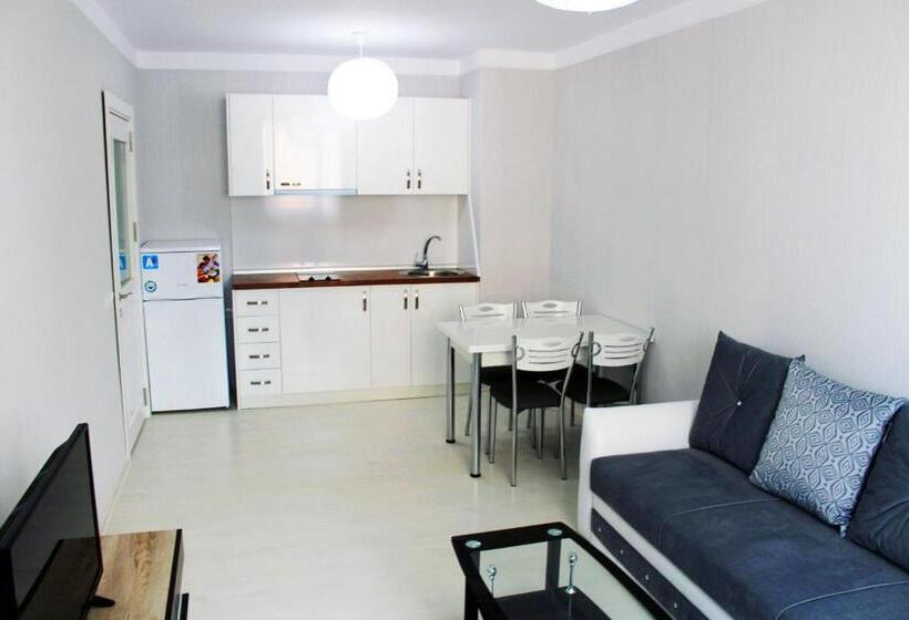 Апартаменты 1 Спальня Вид на Бассейн, Apart Hotel Stamopolu Lux с изглед към морето