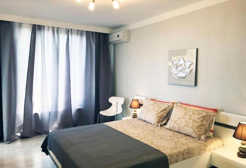 Апартаменты 1 Спальня Вид на Море, Apart Hotel Stamopolu Lux с изглед към морето