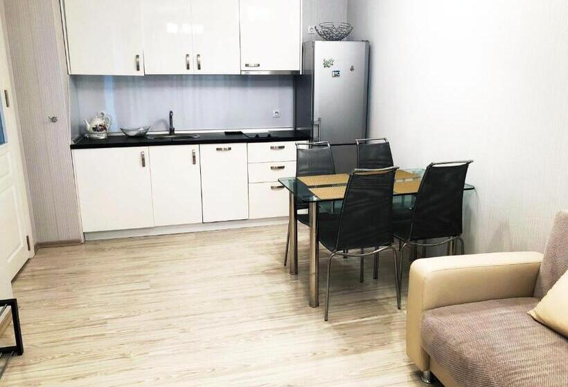 침실 1개 바다 전망 아파트, Apart Hotel Stamopolu Lux с изглед към морето