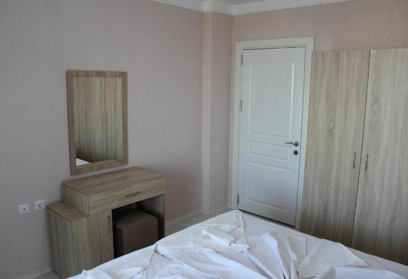 침실 2개 아파트, Apart Hotel Stamopolu Lux с изглед към морето