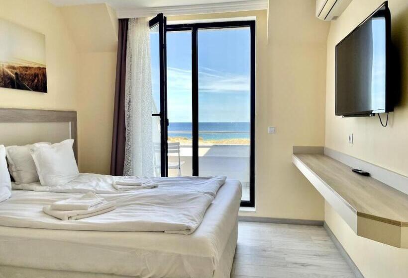 디럭스 룸 바다 전망, Apart Hotel Stamopolu Lux с изглед към морето
