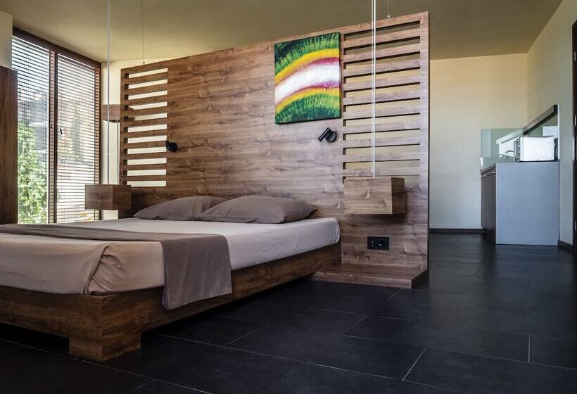 Standard Studio mit Balkon und Meerblick, Design Hotel Logatero
