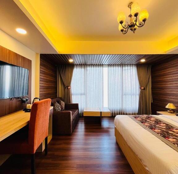 스탠다드 룸 산 전망, Goroomgo Broadway Boutique Mall Road Darjeeling