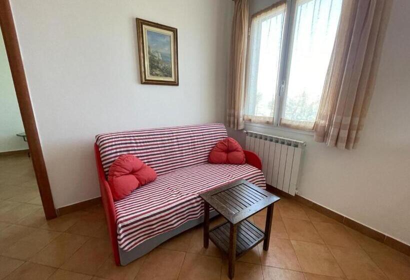 آپارتمان 1 خوابه با چشم‌انداز دریا, Agriturismo La Realidad