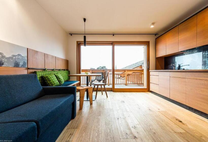 آپارتمان 1 خوابه با بالکن, Pension Haus Tirol