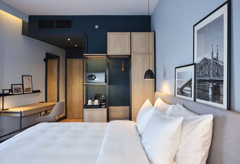Interiört Standardrum, Radisson Hotel Graz