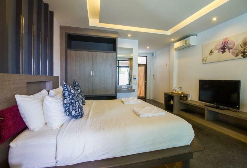 اتاق استاندارد با چشم‌انداز دریا, Koh Chang Grand View Resort