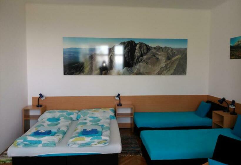Четырехместный Номер Стандарт с Балконом, Penzion Villa Gerlach