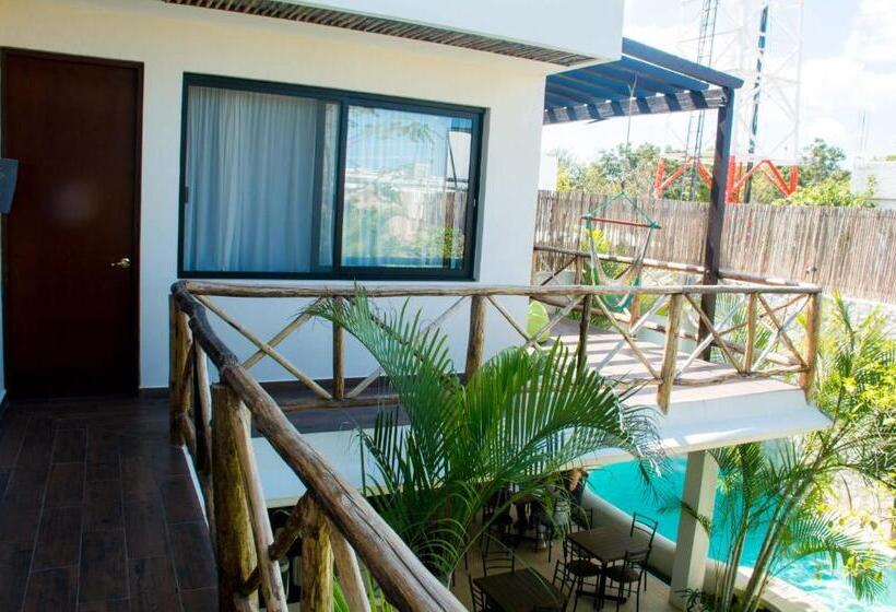주니어 스위트 풀장 전망, Pacha Tulum