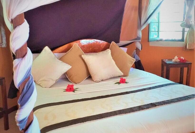 חדר דלוקס נוף לים, Kaure Sand Beach Lodge