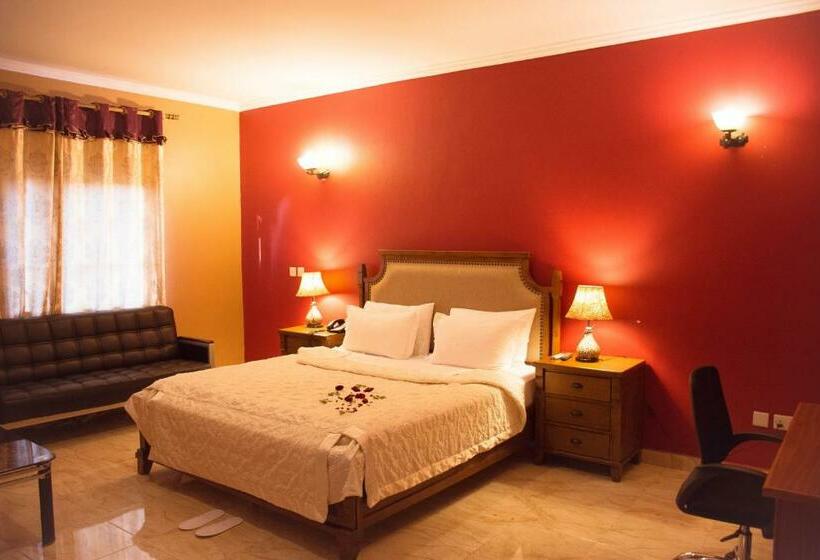 디럭스 룸 킹사이즈 침대, Tulia Boutique Hotel & Spa