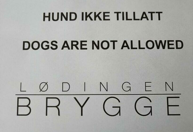 带1个卧室的带海景的公寓, Lødingen Brygge