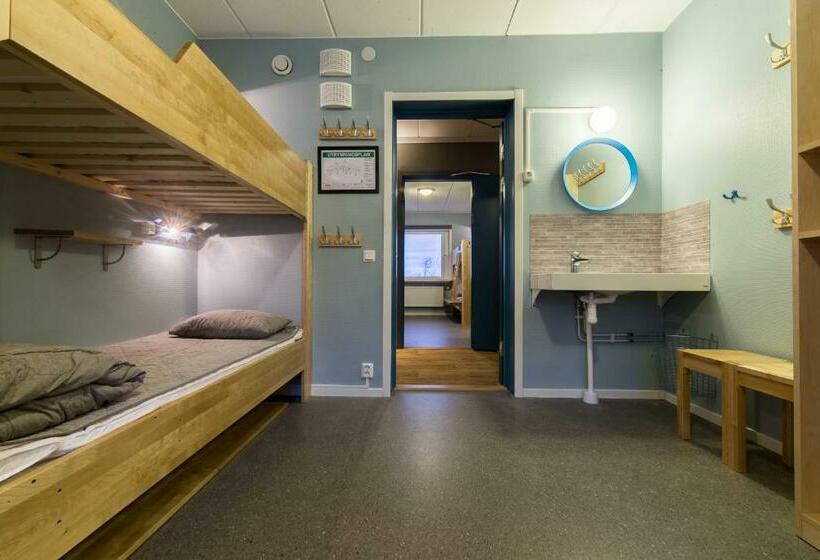 标准四人间共用浴室, Stf Abisko Turiststation