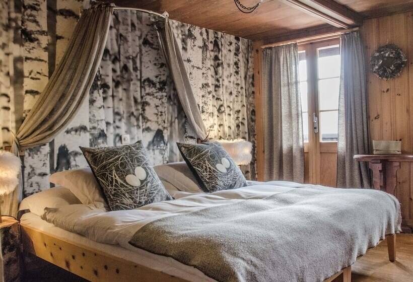 Номер Superior Вид на Горы, Hôtel Le Grand Chalet Favre