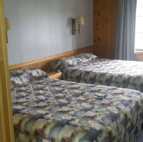 带2个双人床的标准工作室, Lakeside Motel