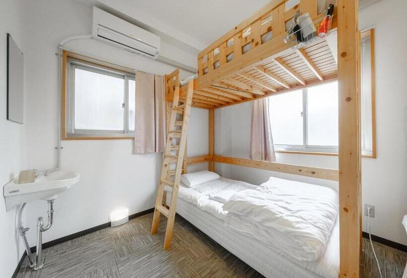 스탠다드 룸 공동 욕실, Super Conveniently Located The Guest House Hakodate Bay