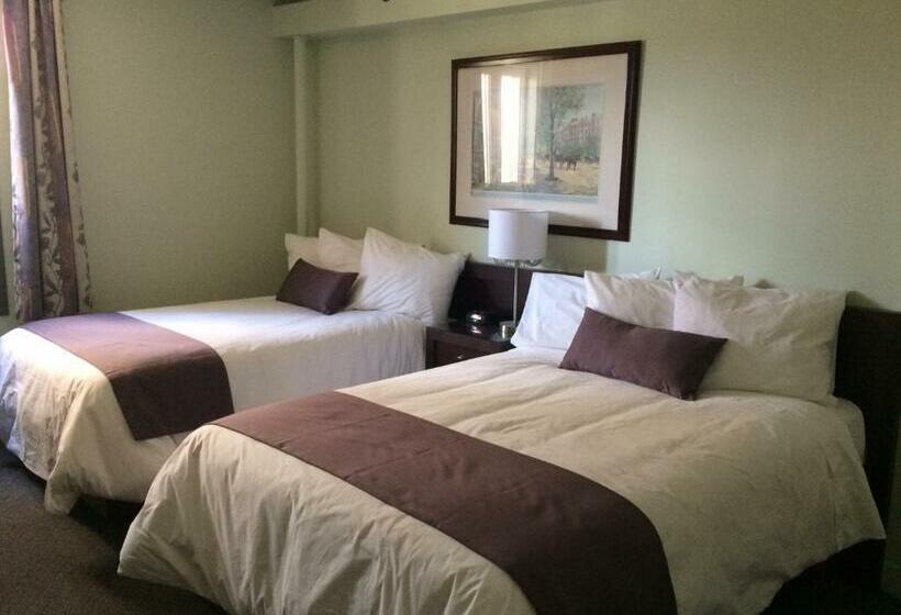 Номер Стандарт 2 Двуспальные Кровати, Auberge Centre Ville