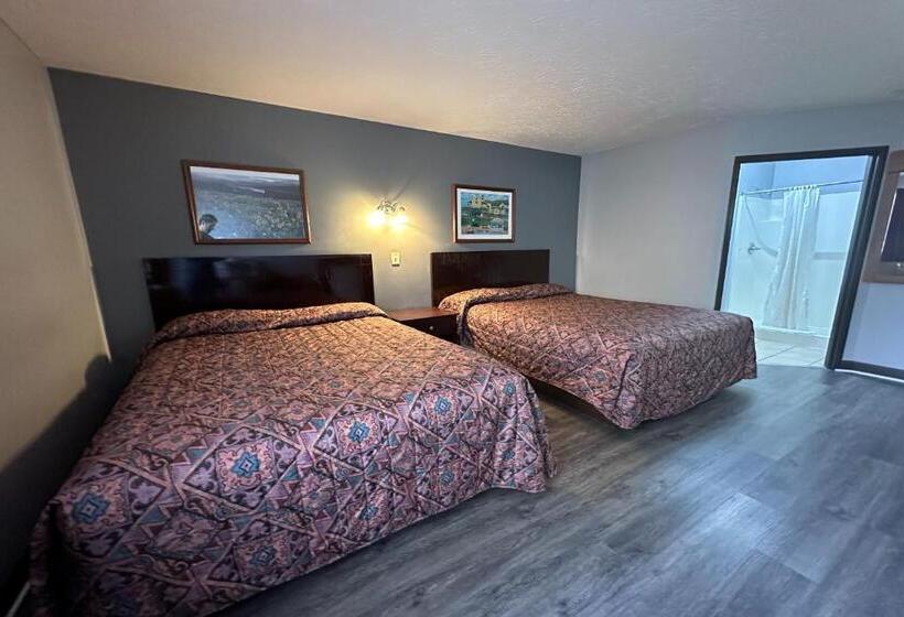 Quarto Estandar para Deficientes Físicos, Fairway Inn Florence Indiana